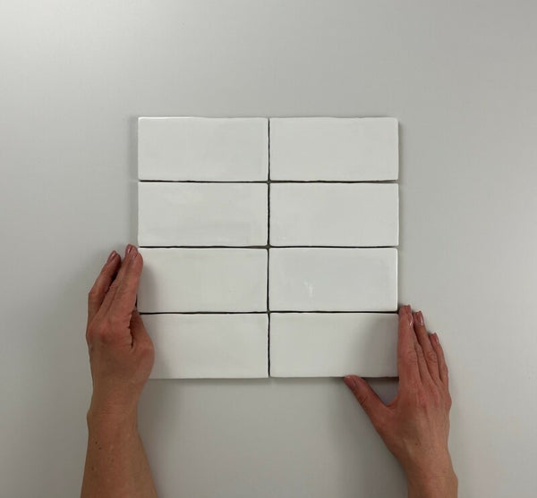 Brillo blanco Atlas 7,5 x 15