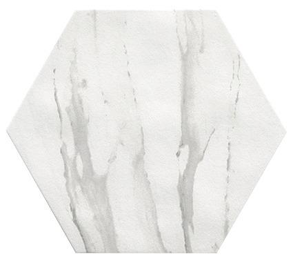 Hexagon Roma Statuario mat 21.6x25 floor tile / wall tile