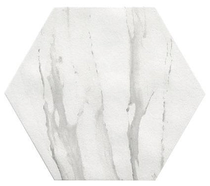 Hexagon Roma Statuario mat 21.6x25 floor tile / wall tile