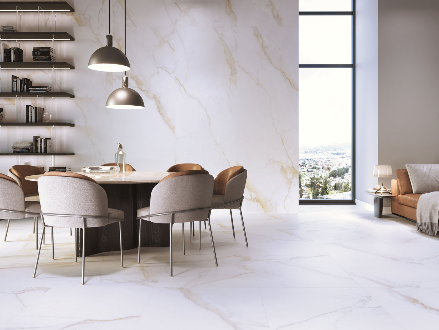 Slab Diamond Gold mat 120x280 rett - WDtegels
