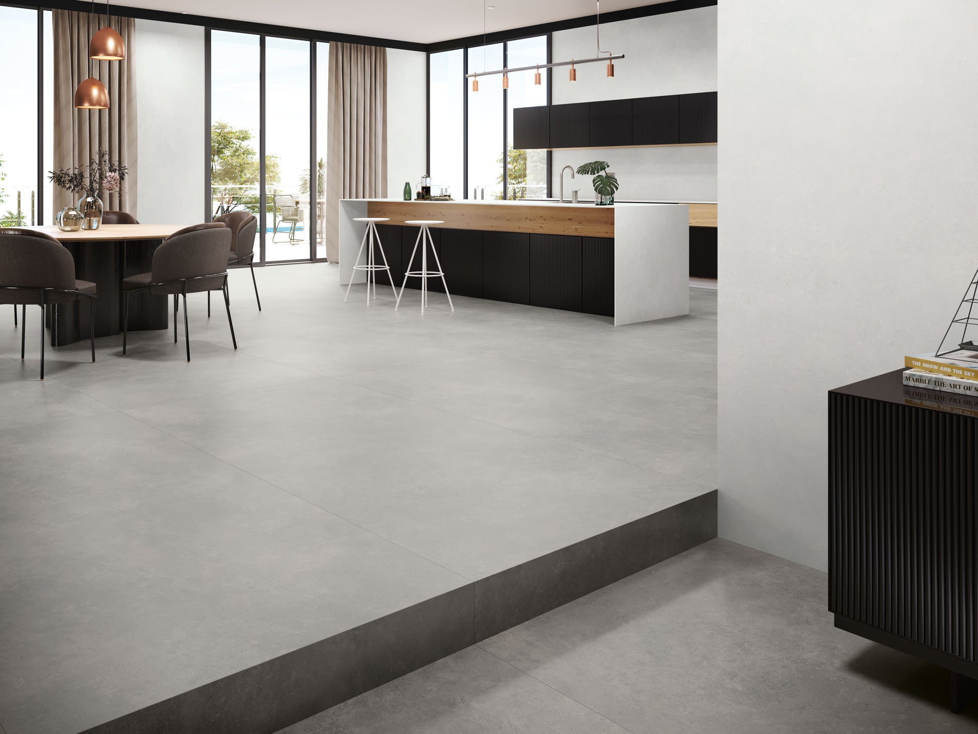 Slab Nexus Pearl Mat 120x260 rett - WDtegels