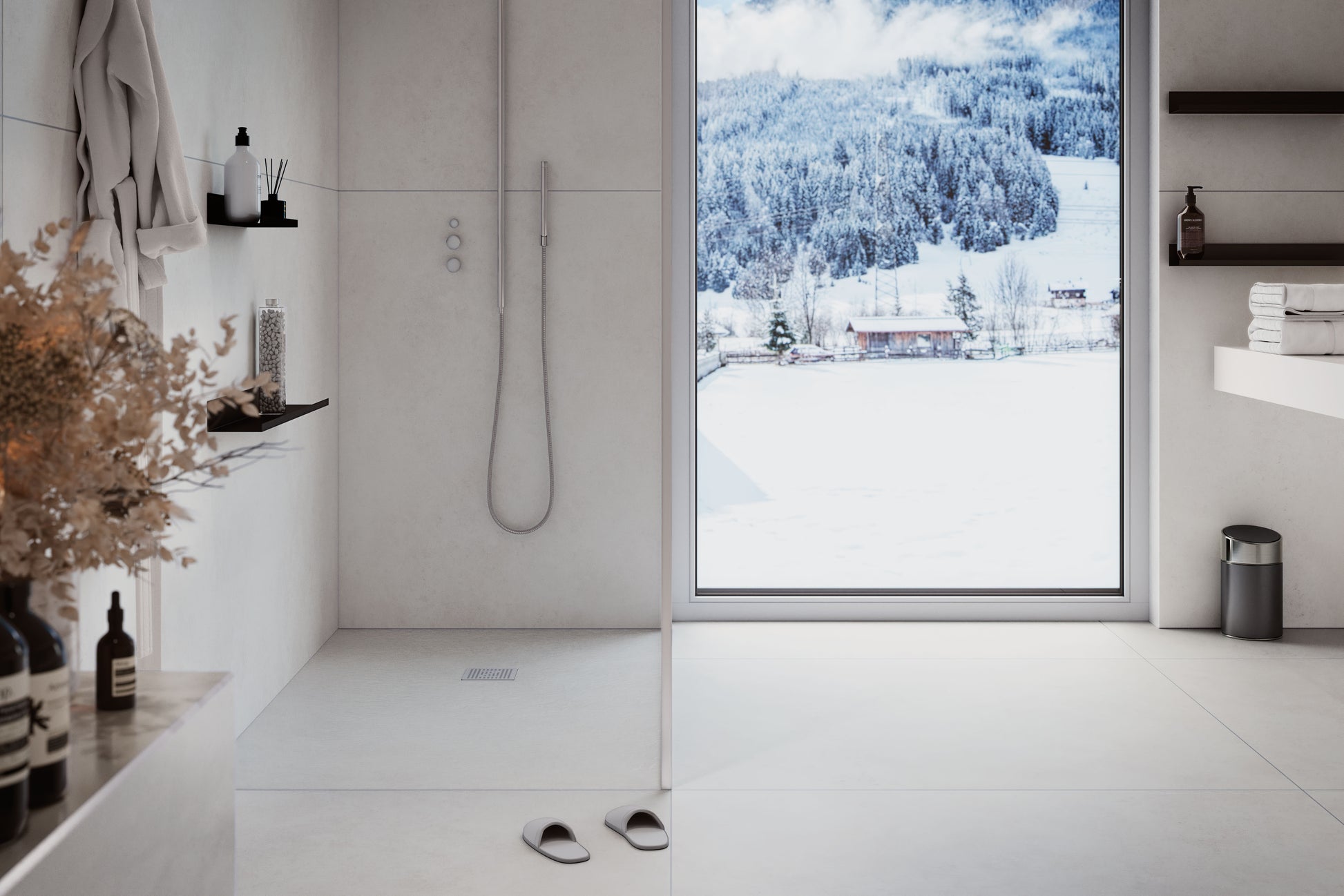 Slab Nexus White Mat 120x260 rett - WDtegels