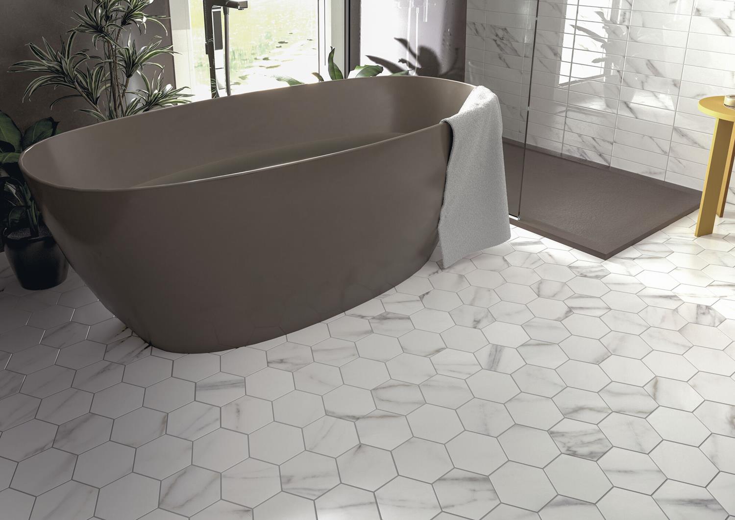 Vloertegel Hexagon Ducale Mat 15x17 - WDtegels