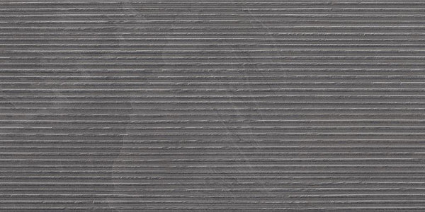 Wandtegel Overland Antracite Groove 60x120 rett