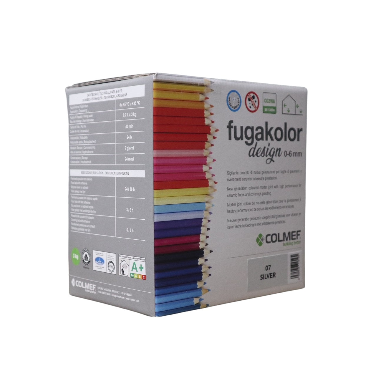 Voegmortel Colmef Flexibel Silver Nr. 07 3kg - WDtegels