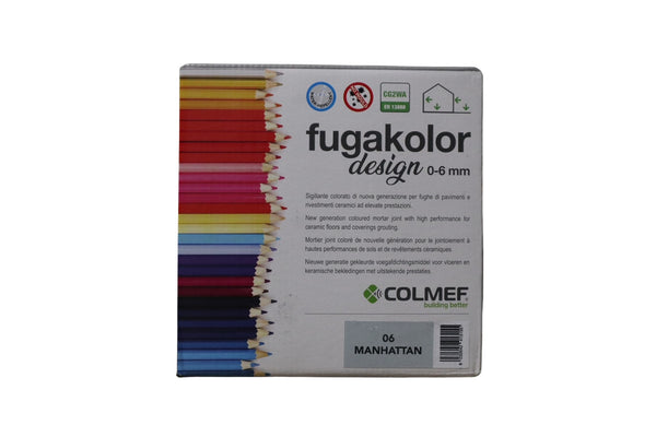 Mortero flexible para juntas Manhattan Colmef n.° 06, 5 kg