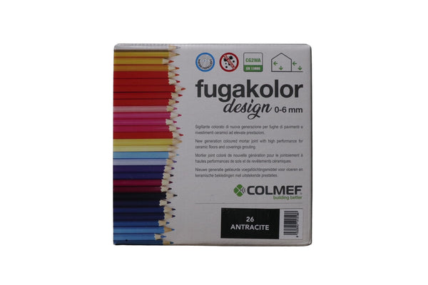 Mortero para juntas Colmef Flexible Antracita N° 26 5 kg