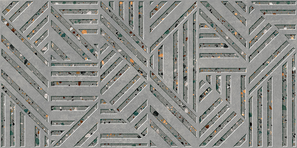 Wall tile Gobi Grigio relieve 60x120 rett