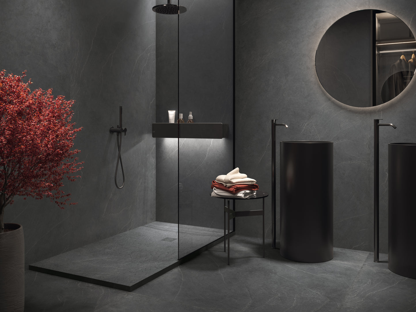 Vloertegel Statale Black 60x120 rett - WDtegels