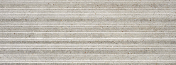 Wandtegel Glamstone light Grey relieve 33,3x90 rett