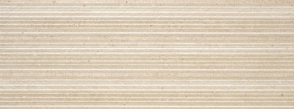 Wandtegel Glamstone light Beige relieve 33,3x90 rett - WDtegels