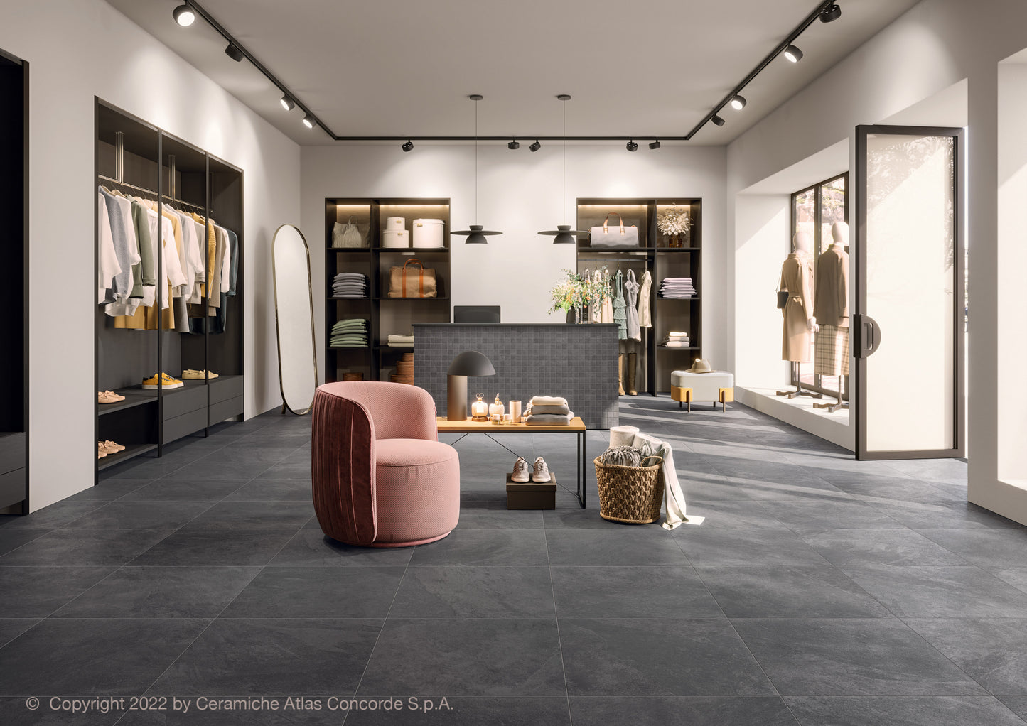 Impact Graphite 60x60 rett