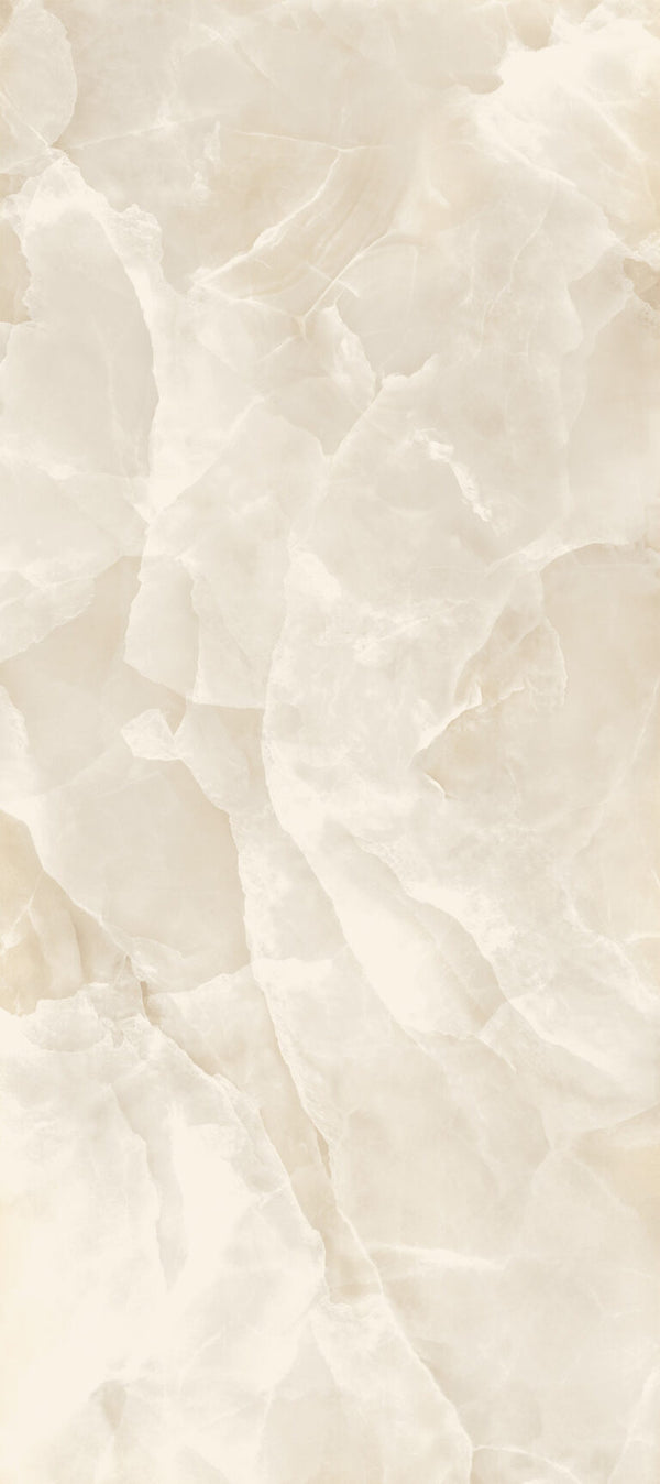 Slab Onyx Ivory polished 120x270 rectified