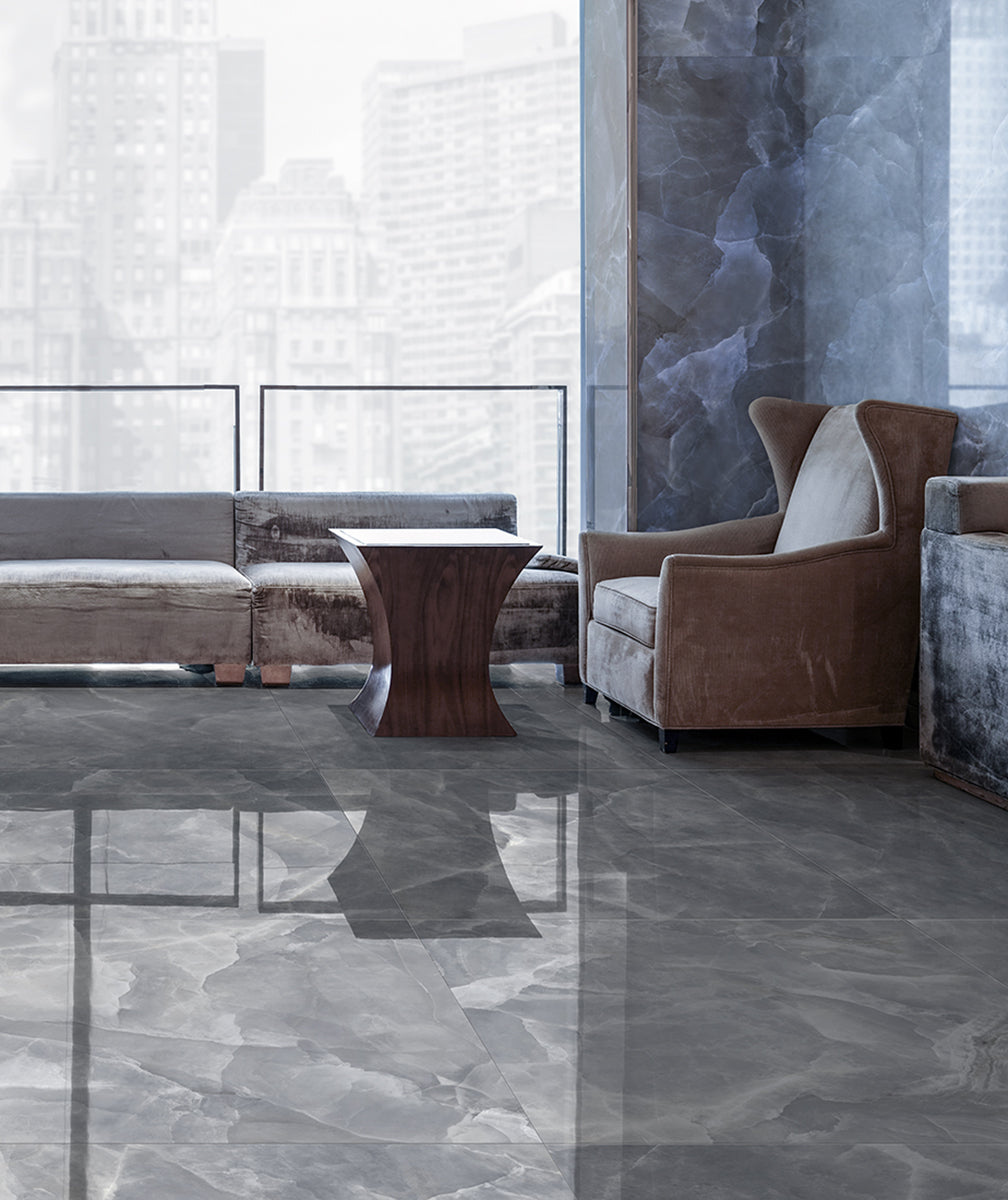 Vloertegel Onyx ek Grey pulido 30x60 rett - WDtegels