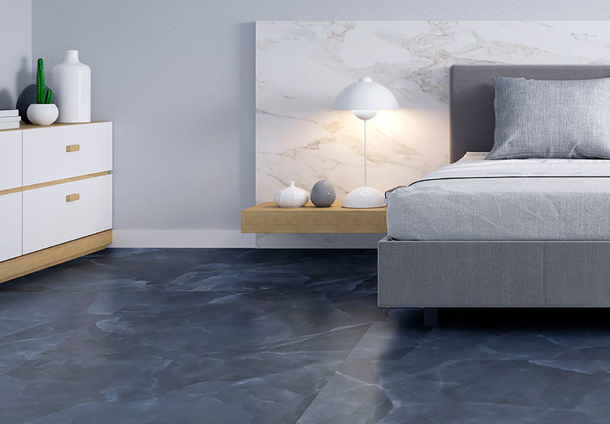 Slab Onyx Blue gepolijst 120x280 rett - WDtegels
