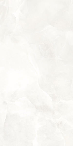 Vloertegel Onyx White pulido 60x120 rett