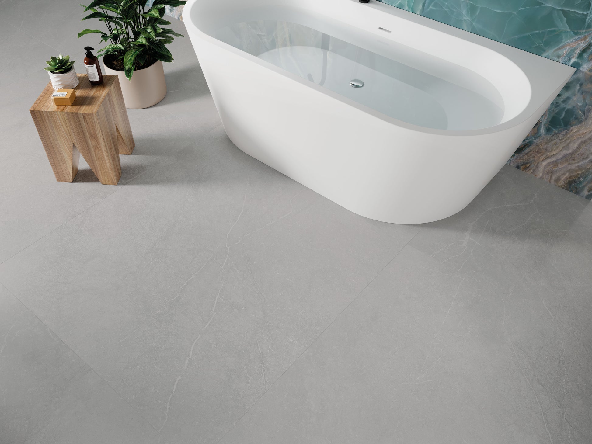 Vloertegel Munich Pearl 120x120 rett - WDtegels