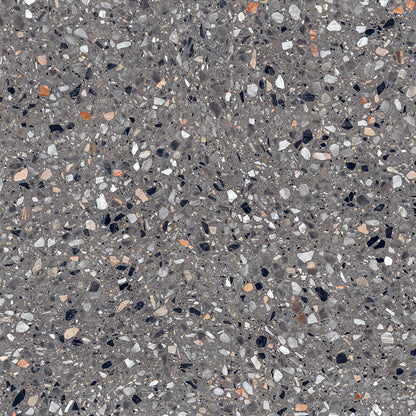 Terrazo Medley Antracita 60x60 rett