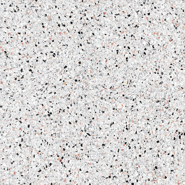 Vloertegel Medley terrazzo White 120x120 rett