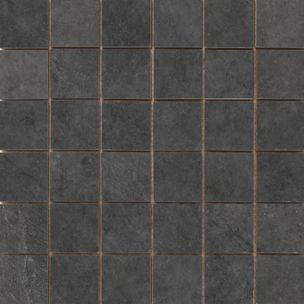 Mosaico Statale Black 5x5 en red de 30x30