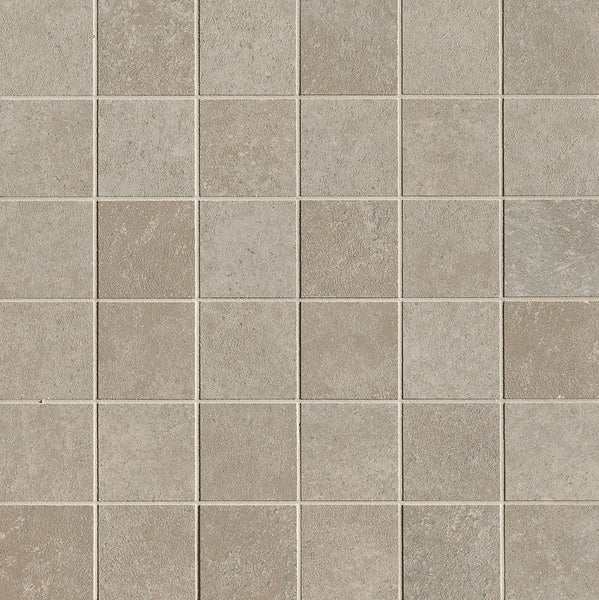 Nobu Grey macro mosaic 5x5 on 30x30 mesh