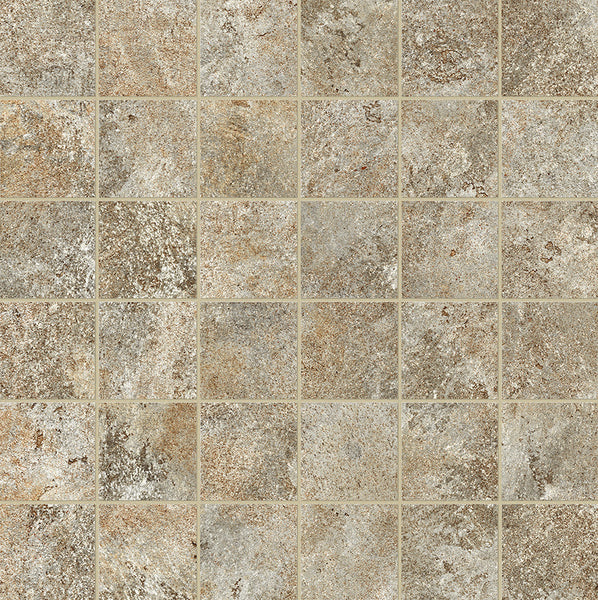 Nobu Slate macro mosaic 5x5 on 30x30 mesh