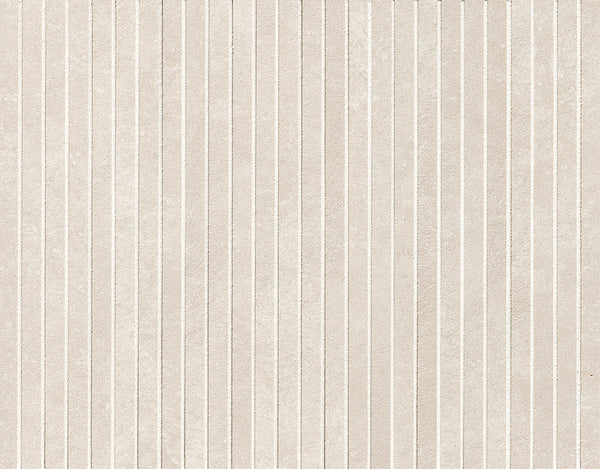 Nobu White mosaic 1x24 pieces on a net of 24x30.5
