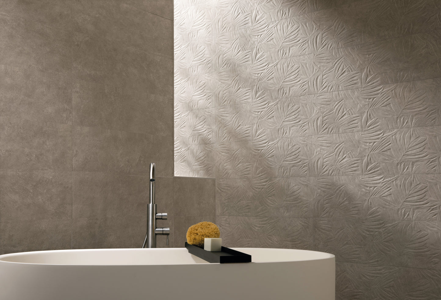 Nobu Grey wandtegel 25x75 rett - WDtegels