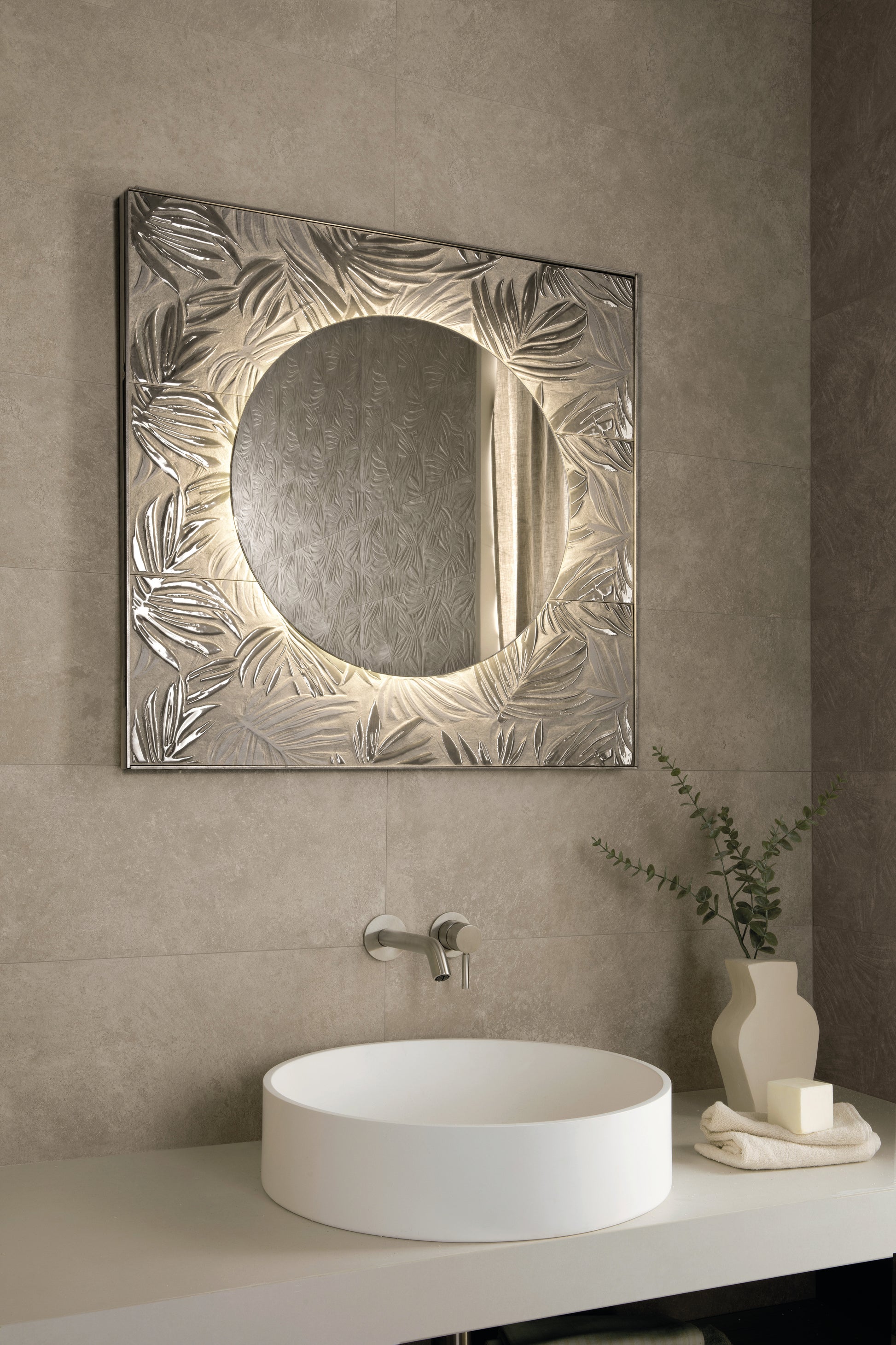 Nobu Grey wandtegel 25x75 rett - WDtegels