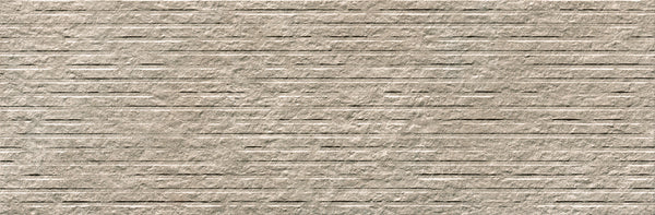 Nobu Grey wandtegel row 25x75 rett