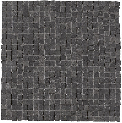 Maku Dark micro mosaic matt antiqued 1.2x1.2 on mesh