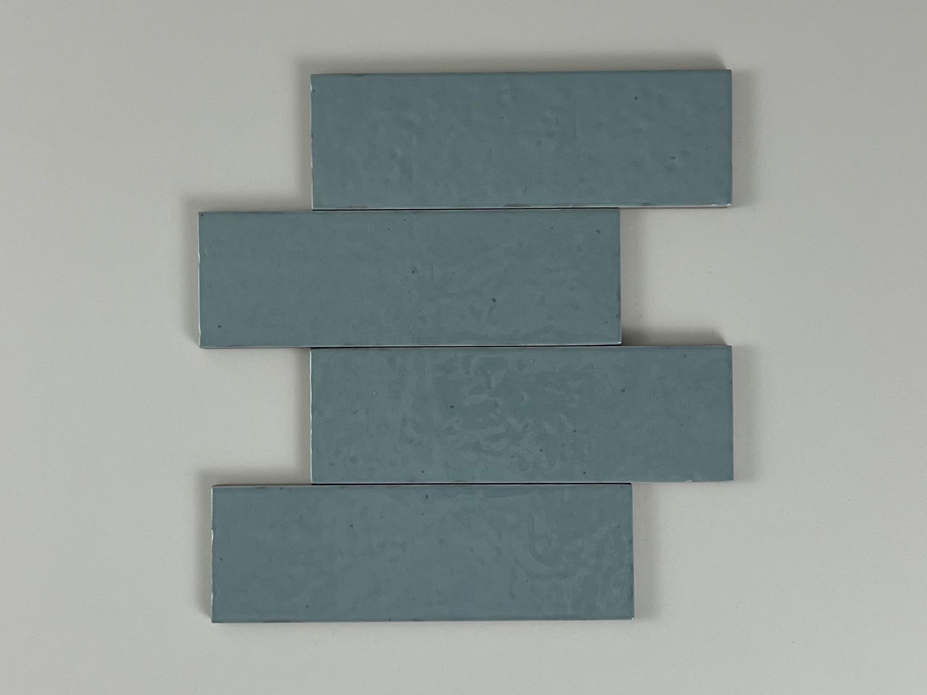 Kalma Powder Blue 6x18,6 glans - WDtegels