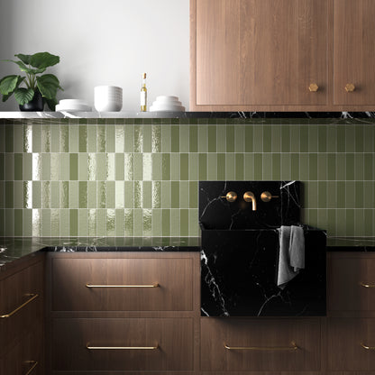Wandtegel Kalma Selva 6x18,6 mat - WDtegels