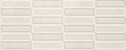 Alure Ivory Oval decor wandtegel 30x75 rett