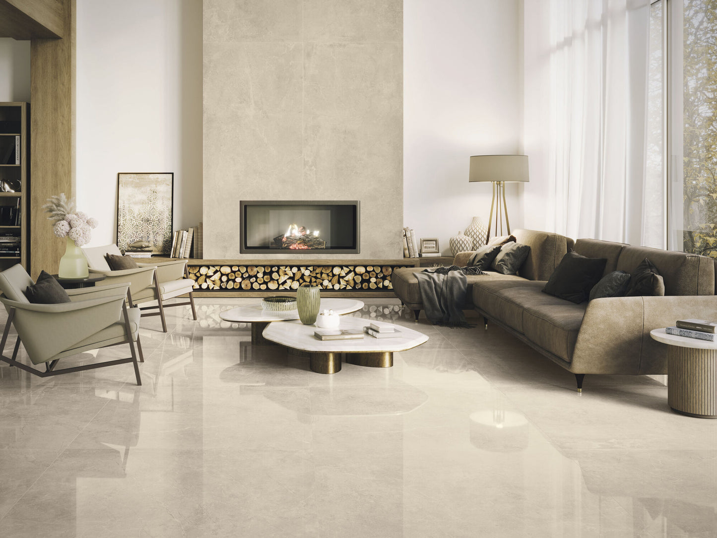 Concept Cream gepolijst 60x120 rett - WDtegels