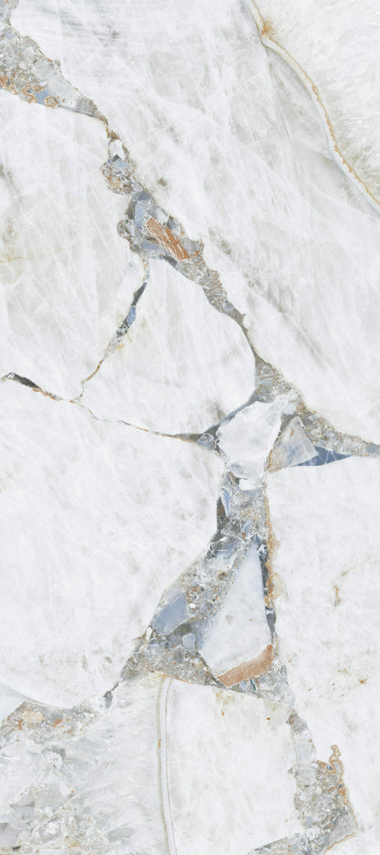 Slab Bright Precious gepolijst 120x280 rett - WDtegels