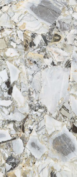 Slab White Beauty gepolijst 120x280 rett Bookmatch B