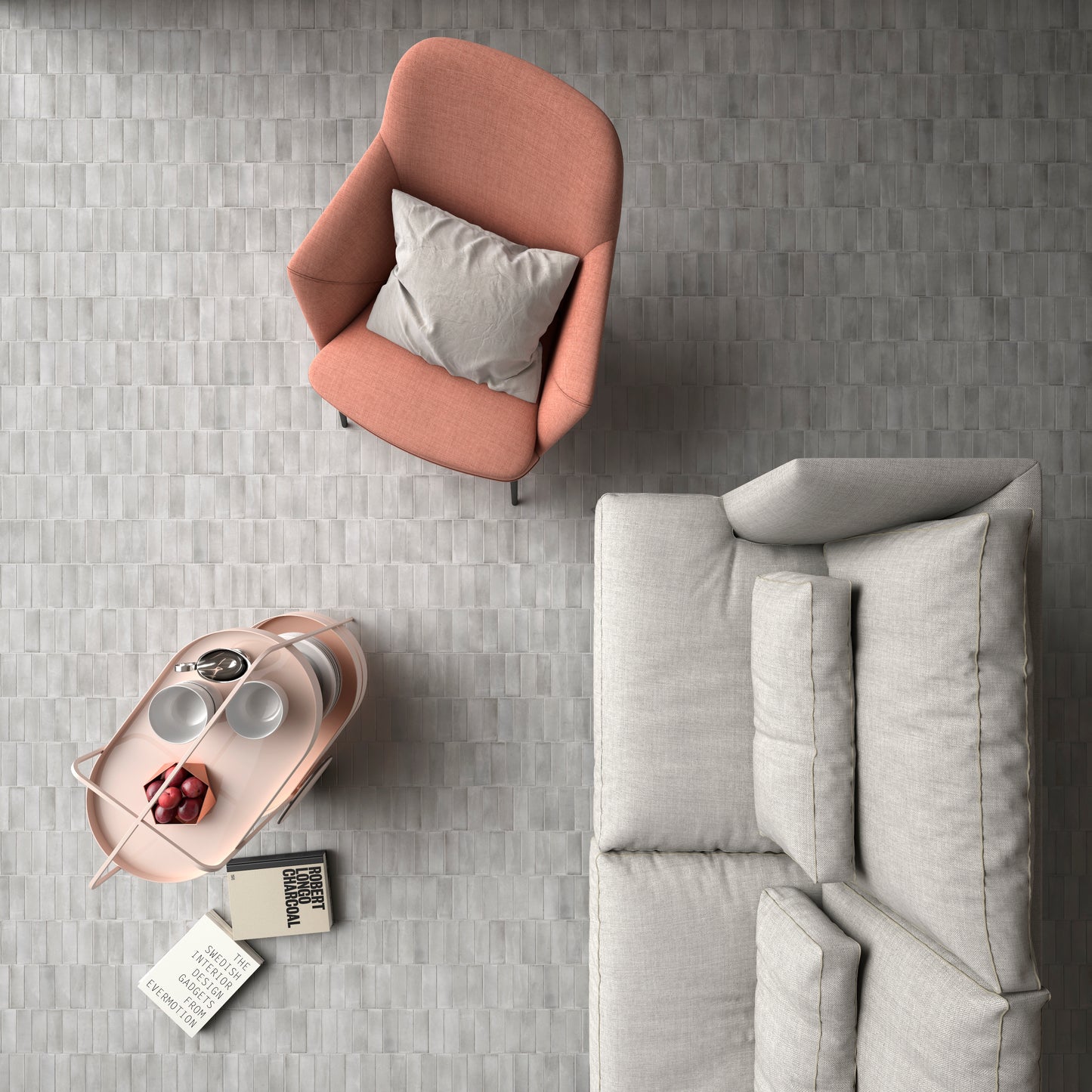 Premium Koko Amber Grey 5x15 mat - WDtegels