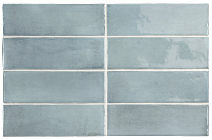 Premium Koko Blue Grass 5x15 glans - WDtegels