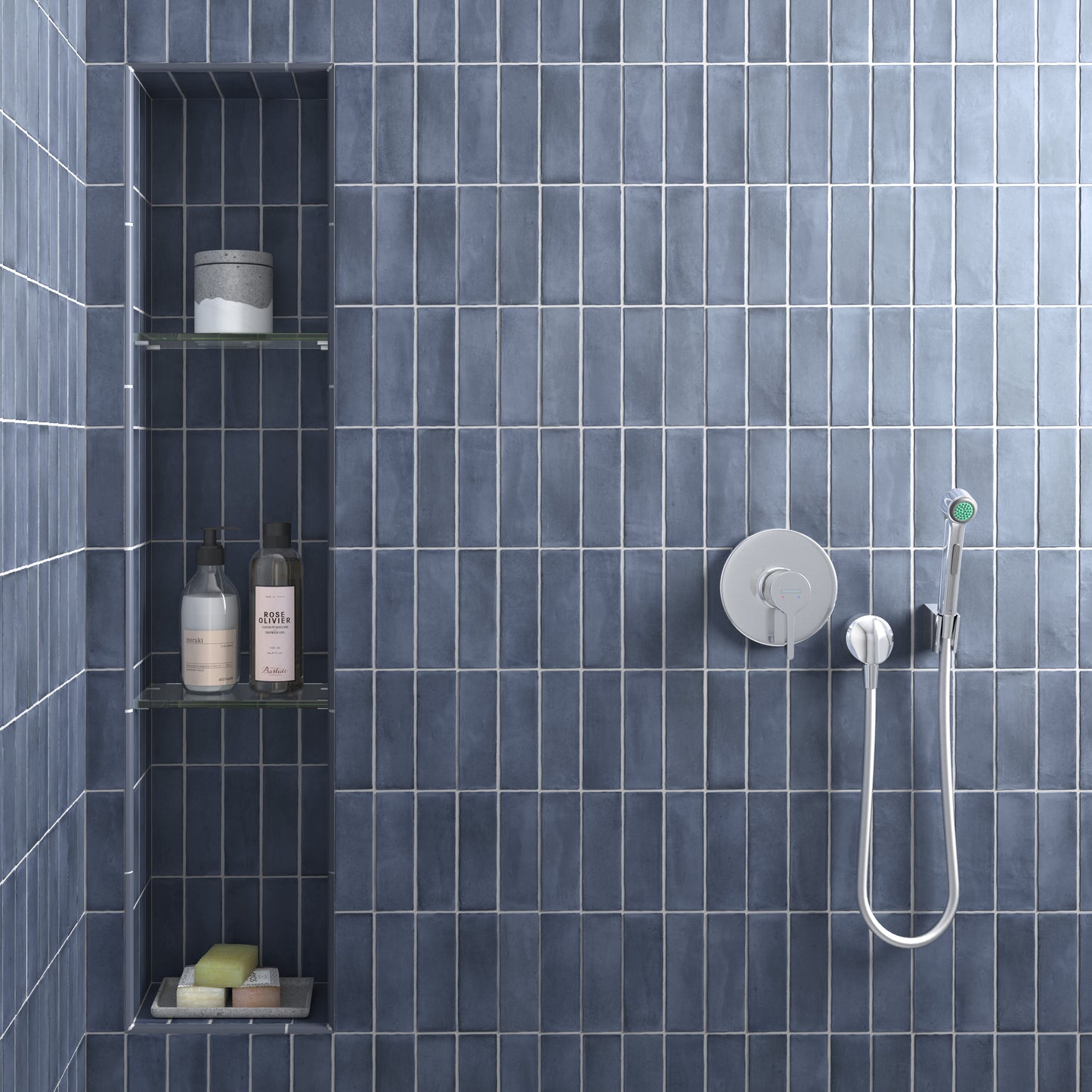 Premium Koko Blue Night 5x15 mat - WDtegels