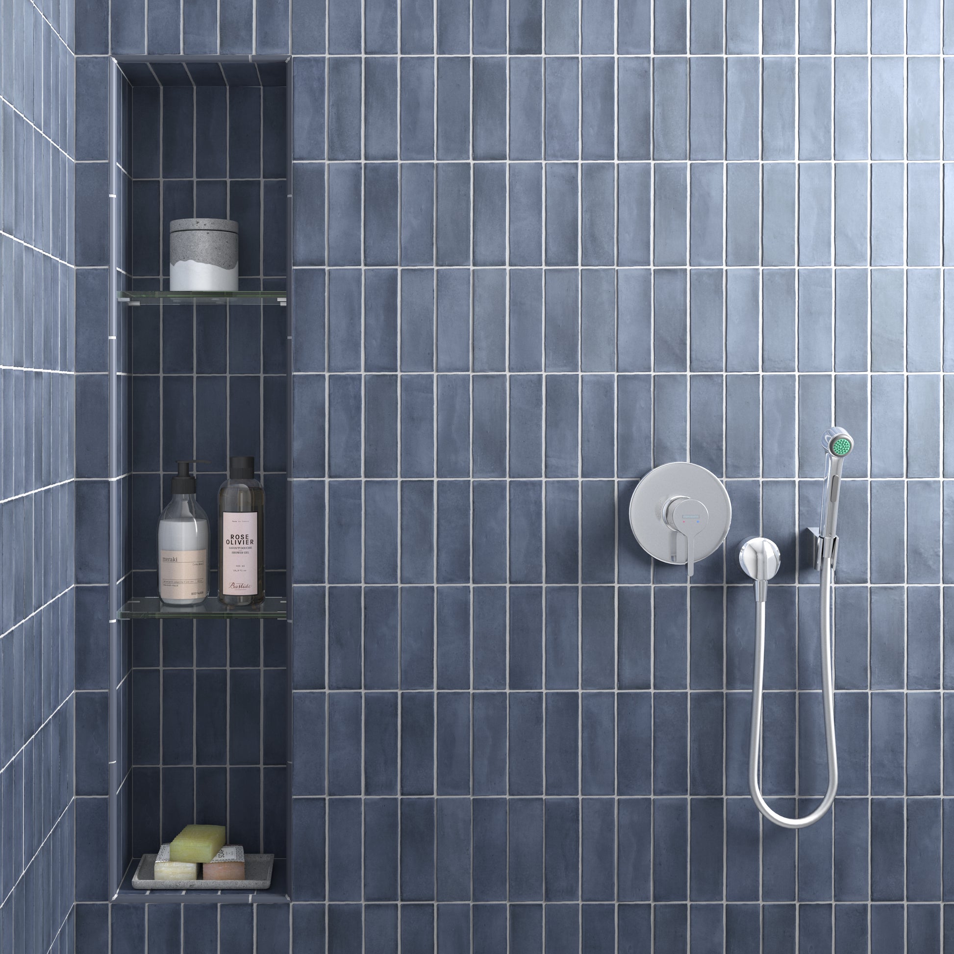 Premium Koko Blue Night 5x15 mat - WDtegels
