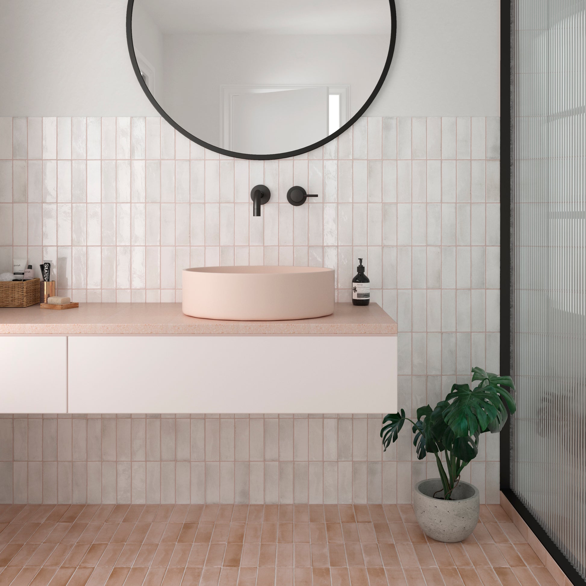 Premium Koko White 5x15 glans - WDtegels