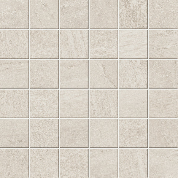 Ultrablock White mozaiek 5x5 op net van 30x30