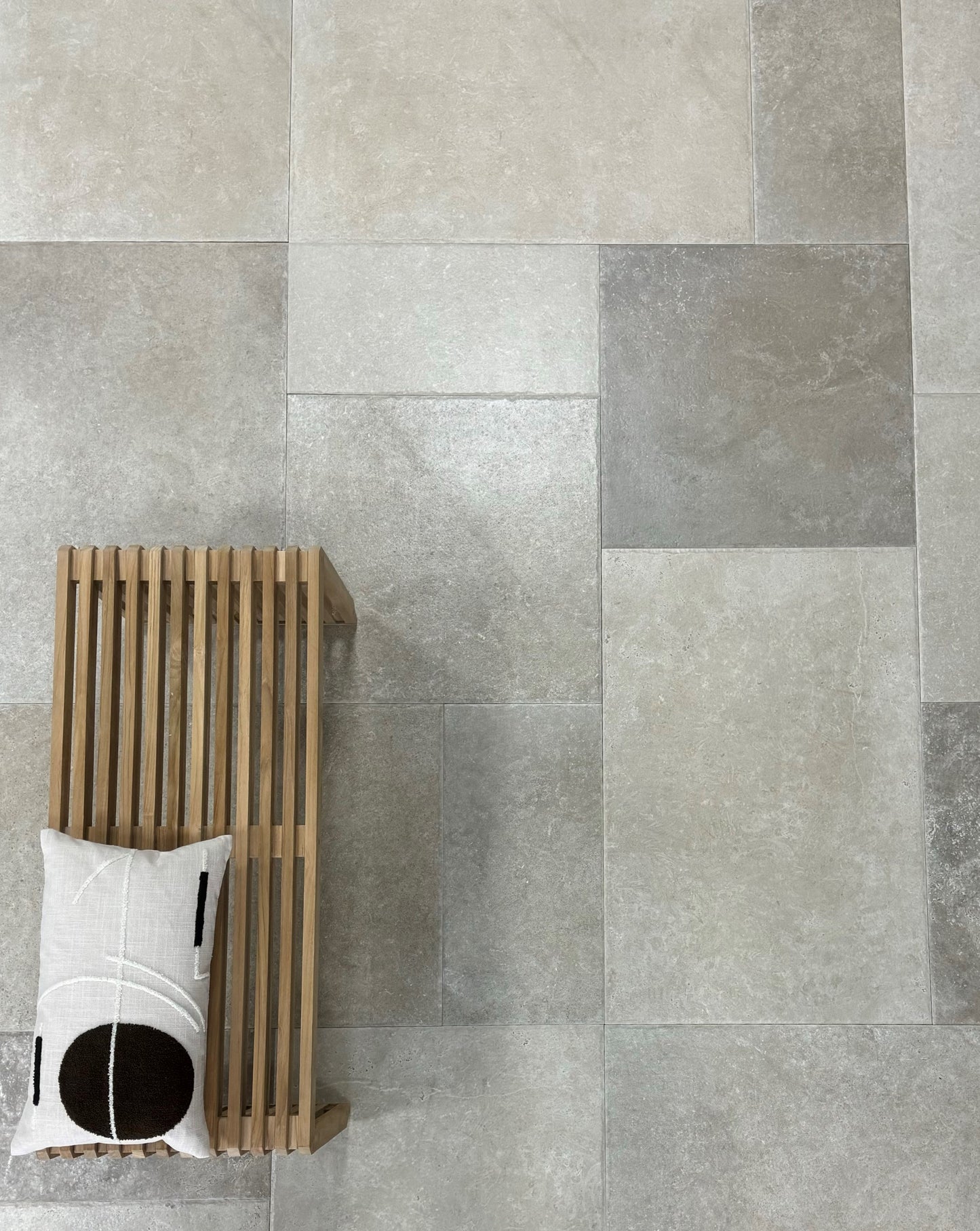 Chantilly Melange Nuit 60x90 chip - WDtegels