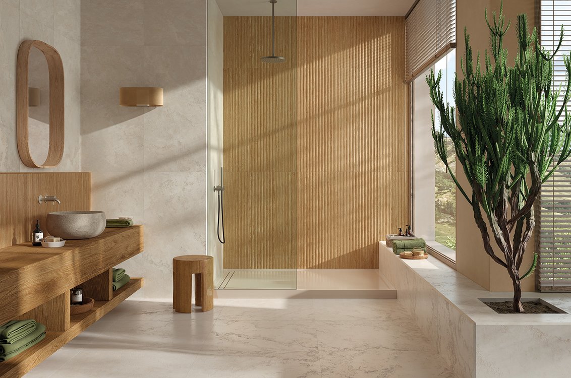 Vloertegel Vento Del Sud Bianco anti-slip 60x120 rett R11 - WDtegels
