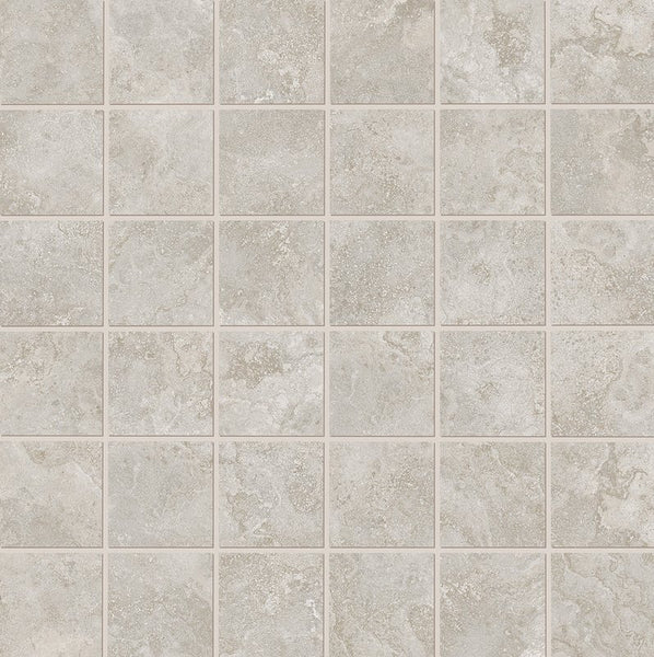 Mosaico Vento Del Sud Grigio 5x5 en malla