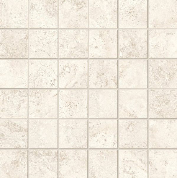 Vento Del Sud White mosaic 5x5 on net