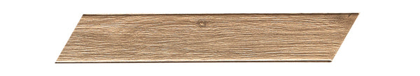 Floor tile Plein Air Nut Chevron 7.5x45