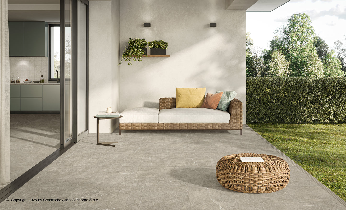 Duolith Fossil 60x60 ret