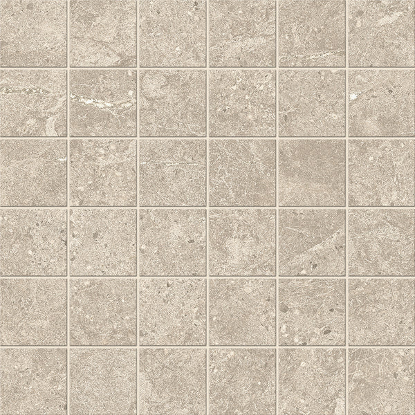 Duolith Ivory mosaic 5x5 on 30x30 mesh